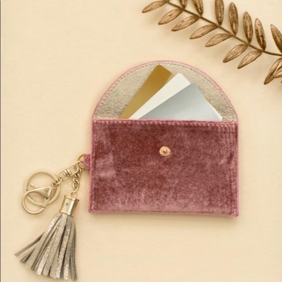Joyfolie Velvet Key Chain Wallet - Picture 2 of 2